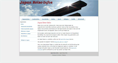 Desktop Screenshot of japan-reise-infos.de